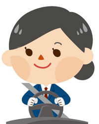 女性ドライバー